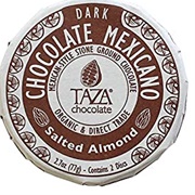 Taza Stone Ground Salted Almond Chocolate Mexicano