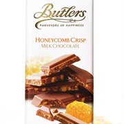 Butlers Honeycomb Crisp Milk Chocolate