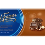 Fazer Chopped Hazelnut Chocolate Bar