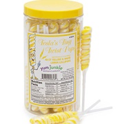 Tesla's Twist Pops Lemon