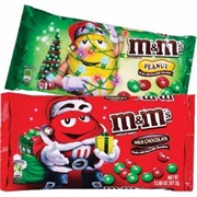 M&Ms Christmas Candy
