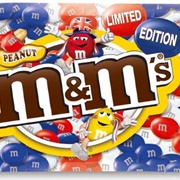 M&Ms Peanut Union Jack