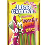 Juicee Gummee Rainbow Pencils