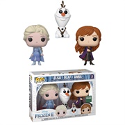 Elsa, Olaf & Anna 3 Pack