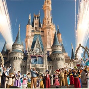 Rope Drop, Disneyland, Anaheim, CA