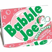Babble Joe Gum Strawberry