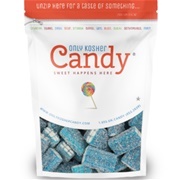 Only Kosher Sour Raspberry Cubes