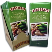 Redstone's Jalapeno Salted Peanut Chocolates