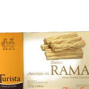 Del Turista Chocolate En Rama Blanco (Argentina)