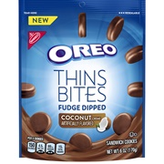 Oreo Thins Bites Fudge Dipped Coconut