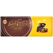 Fazer Whole Hazelnuts Dark Chocolate Bar