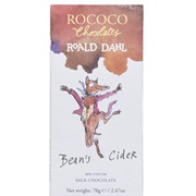 Rococo Roald Dahl Bean's Cider Chocolate Bar