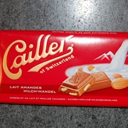Cailler Lait Amandes Mich-Mandel (Switzerland)