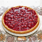 Cherry Flan