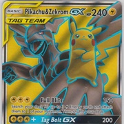 Pikachu & Zekrom GX