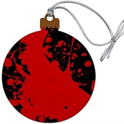 Blood Splatter Ornament