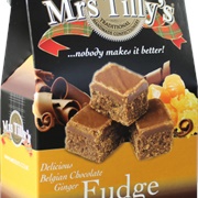 Mrs Tilly's Belgian Chocolate Ginger Fudge
