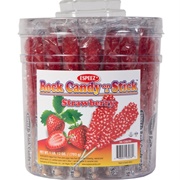 Espeez Rock Candy on a Stick Strawberry