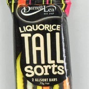 Darrell Lea Liquorice Tall Sorts