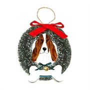 Basset Hound Ornament