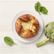 Spinach and Artichoke Baked Egg Souffle