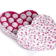 Van Roy Marc De Champagne Truffles Floral Heart