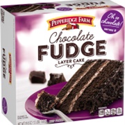 Frozen Chocolate Fudge Layer Cake