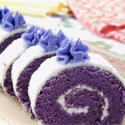 Ube Roll Cake
