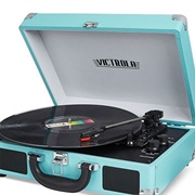 Portable "Suitcase" Record Player