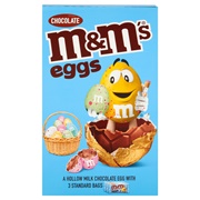 M&Ms Hollow Egg Filled With M&Ms Speckled Eggs