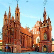 Vilnius: St. Anne&#39;s Church