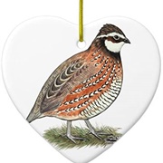 Bobwhite Ornament