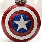 Captain America Ornament
