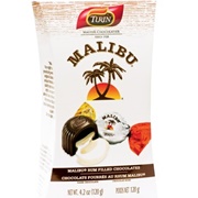 Turin Malibu Rum Filled Dark Chocolates