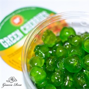 Candied Green Cherries