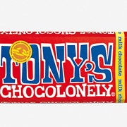 Tony&#39;s Chocolonely Milk Chocolate Bar