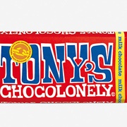 Tony's Chocolonely Milk Chocolate Bar
