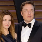 Elon Musk and Talulah Riley