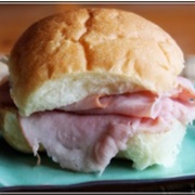 Hot Ham and Rolls