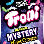 Trolli Sour Brite Mystery Night Crawlers