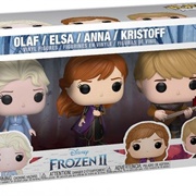 Olaf / Elsa / Anna / Kristoff 4 Pack