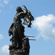 Liberty Monument in Ticonderoga