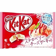 Kit Kat Strawberry Cheesecake