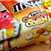 Candy Corn M&Ms