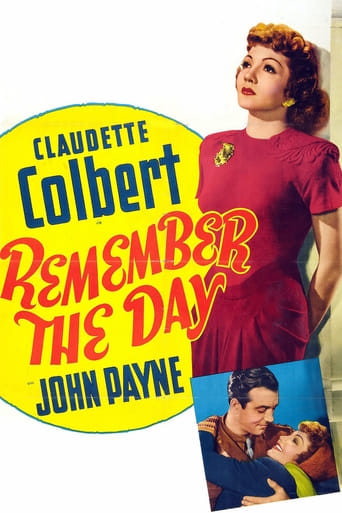 Remember the Day (1941)
