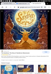The Sandman: The Story of Sanderson  Mansnoozie (William Joyce)