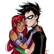 Starfire X Robin