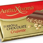 Antiu Xixona Turron De Chocolate Crujiente