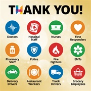 Thanks to All the Essential Workers