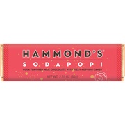 Hammond's Sodapop! Milk Chocolate Bar